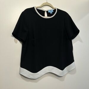 COPY - Cece black and white shirt